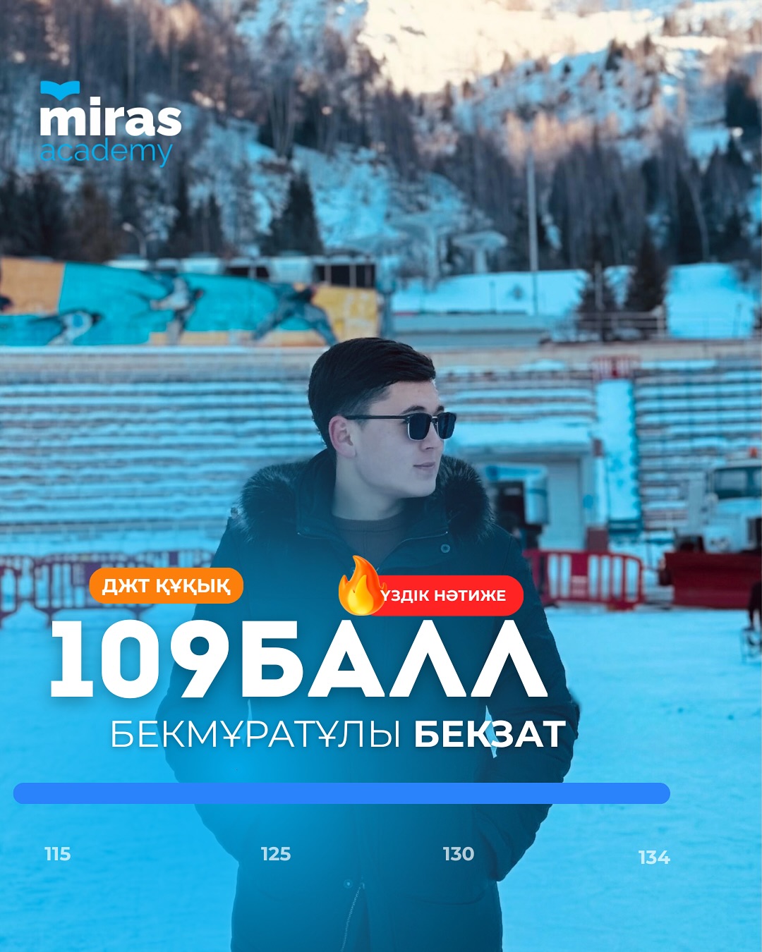 Бекзат — ҰБТ: 109 балл